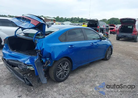 2022 Kia Forte Gt-Line из США, поврежденный, VIN 3KPF54AD2NE422063